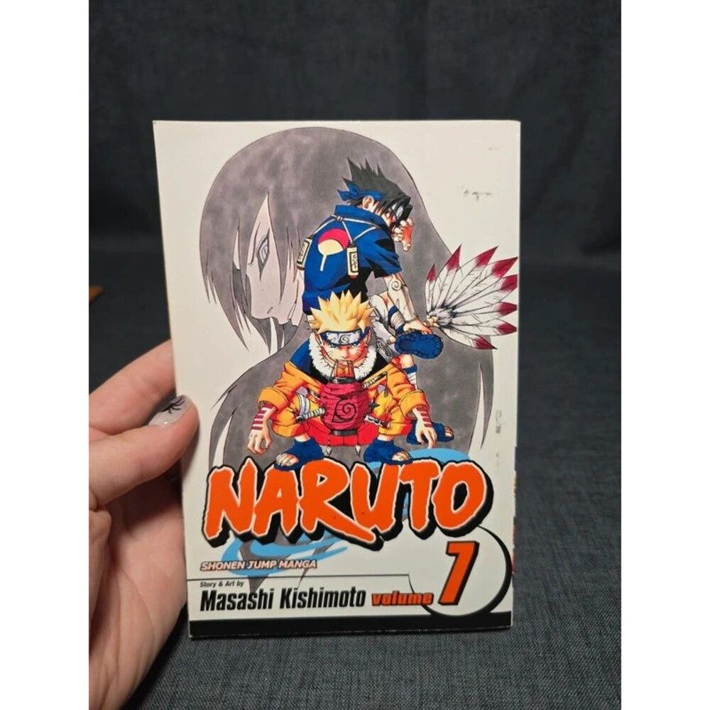 Naruto volume 7 by Masashi Kishimoto Manga book